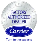 Carrier Factory Authorized Dealer